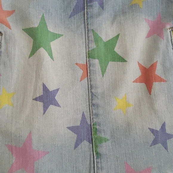 Little Girls Star Overall Dress NWT - Picture 4 of 4